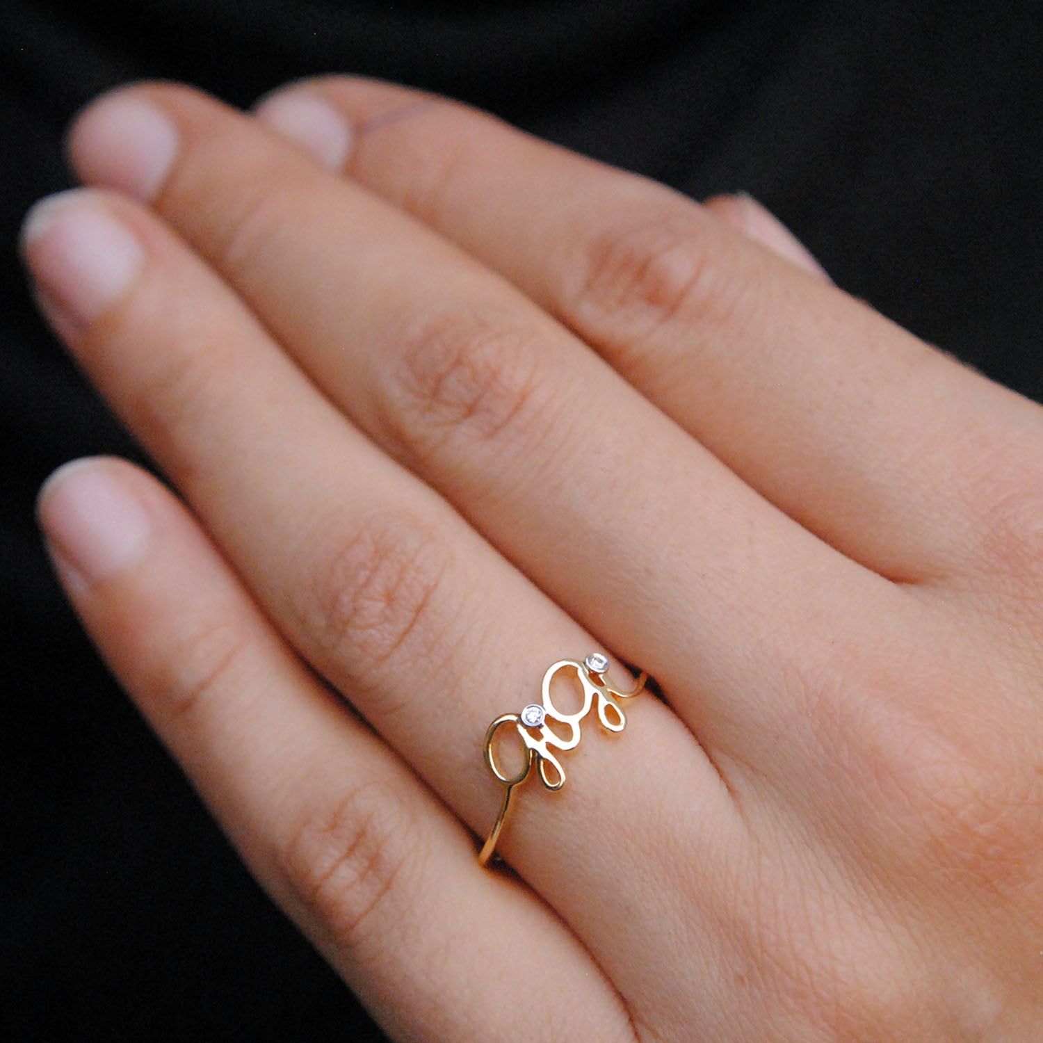 Customized Rings for Women Personalized Couples India | Ubuy