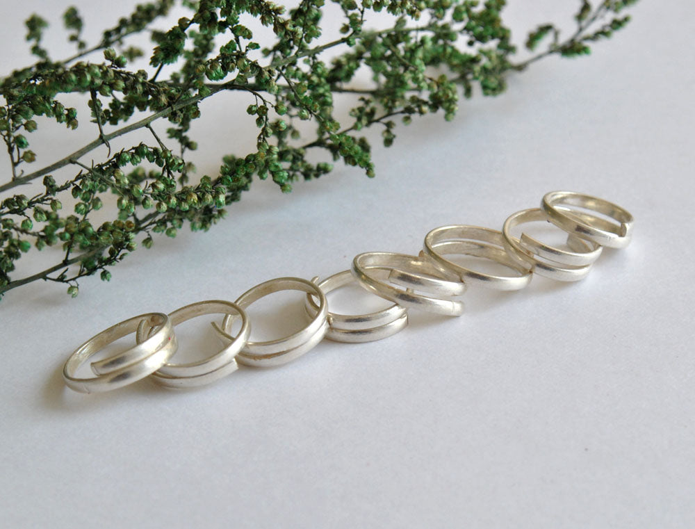 Toe Rings & Anklets » Solid 9ct Gold and Sterling Silver