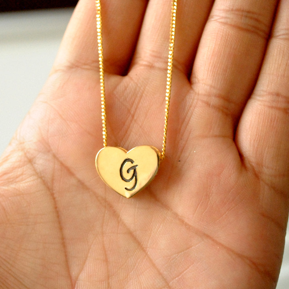Qitian Double Plated Heart Charm Necklace 18K Gold Stainless Steel Jewelry  For Women, Custom Name Personalised Pendant Necklace, Perfect Christmas  Gift 231128 From Hu05, $23.13 | DHgate.Com