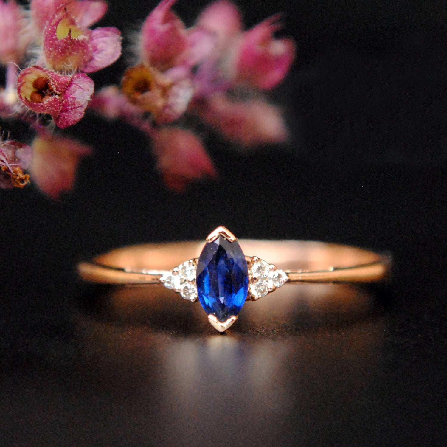 Unique Teal & Blue Sapphire Engagement Rings NZ | Custom Made